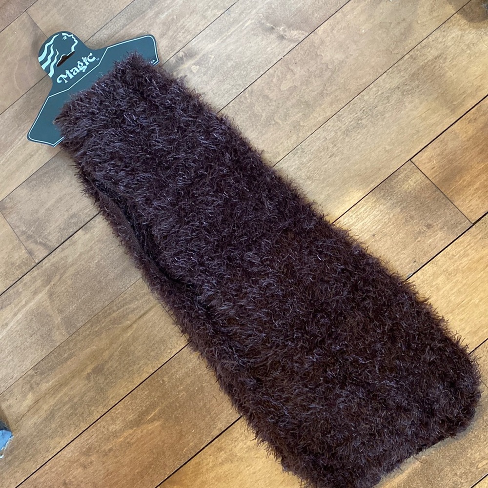 New Brown Bolero & Vest Magic Scarf